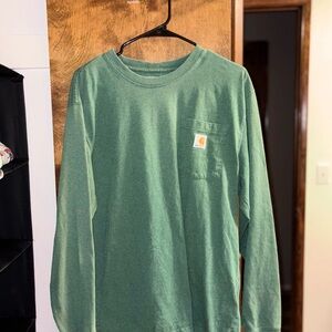 Carhartt Green Long Sleeve Shirt